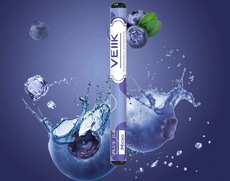 VEIIK Micko X 400 Puffs Vape - син лед: Освежаващо пътешествие в българската вейп сцена през 2025 г